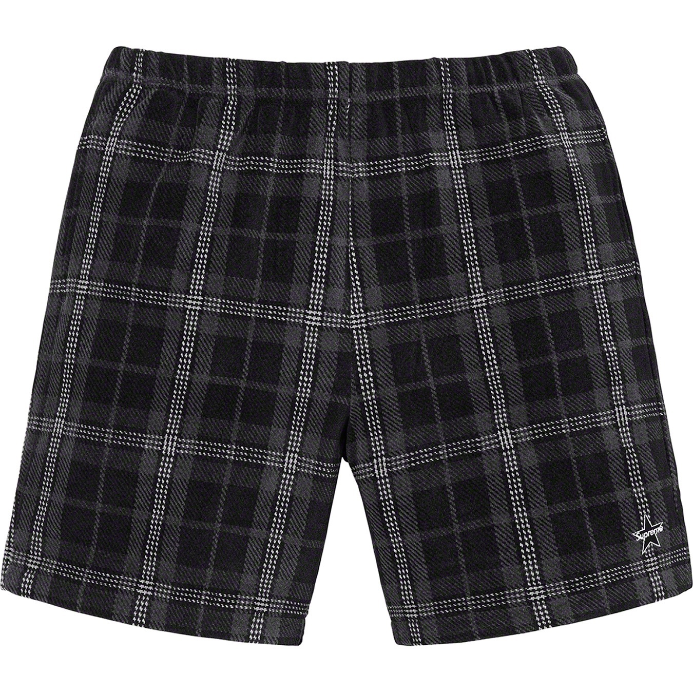 Plaid Velour Short view 5